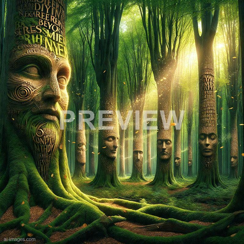 11894 - a-forest-with-human-faced-trees-where-leaves-morph-in_250704173048_00001